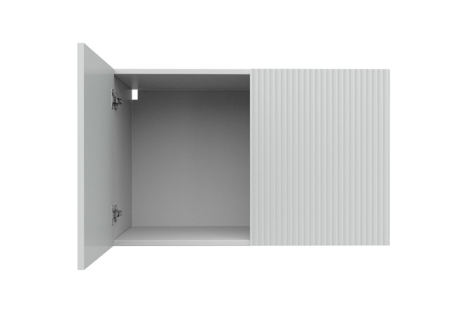 Антресоль Оскар Амели 80x50x39.6 см, цвет каркаса белый, фасада тальк