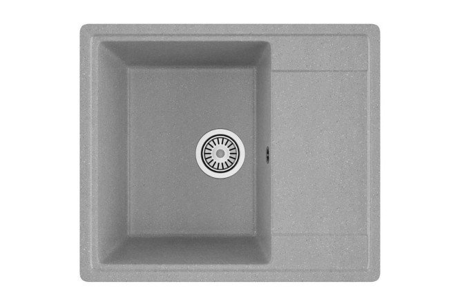 Изображение товара Врезная мойка Kitchen KT575-GR из искусственного камня 58х49.5х21.5 см