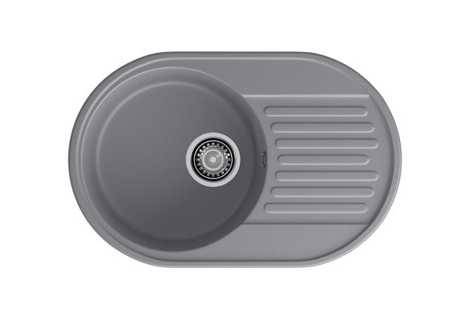 Изображение товара Мойка врезная LEX Como 740 deep grey 74х19.5х48 см