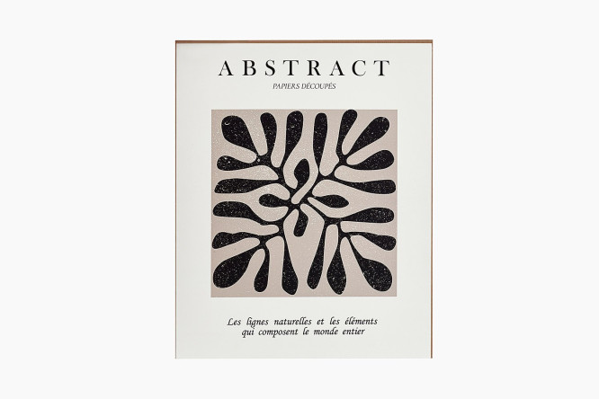 Изображение товара Постер на подложке Абстракция Бионика №1 40х50 см без рамы