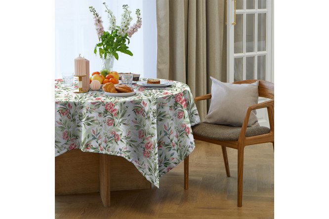 Изображение товара Скатерть Весна 144x144 см Квадратный, 144x144 см