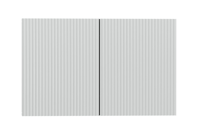 Антресоль Оскар Амели 80x50x56.6 см, цвет каркаса антрацит, фасада тальк