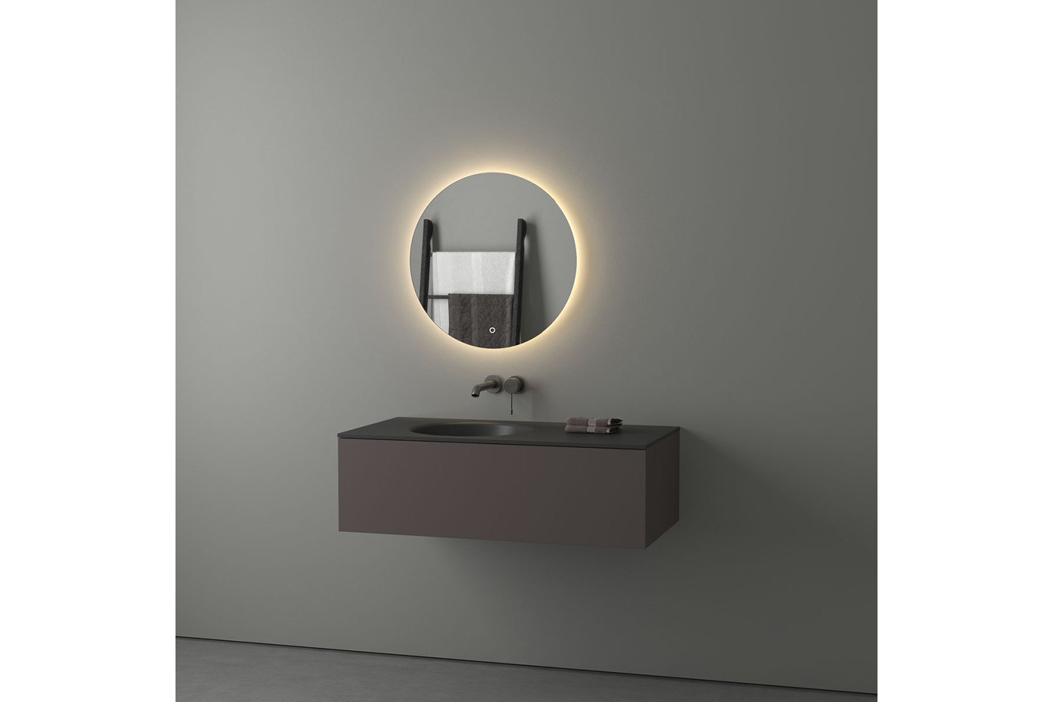Зеркало настенное с LED-подсветкой EVOFORM Ledshine BY 2653 60х60 см