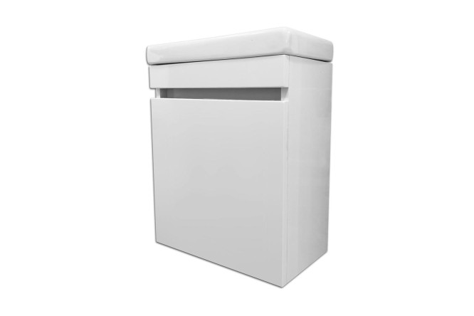 Изображение товара Подвесная тумба для ванной ALCORA Compact 39 см белая