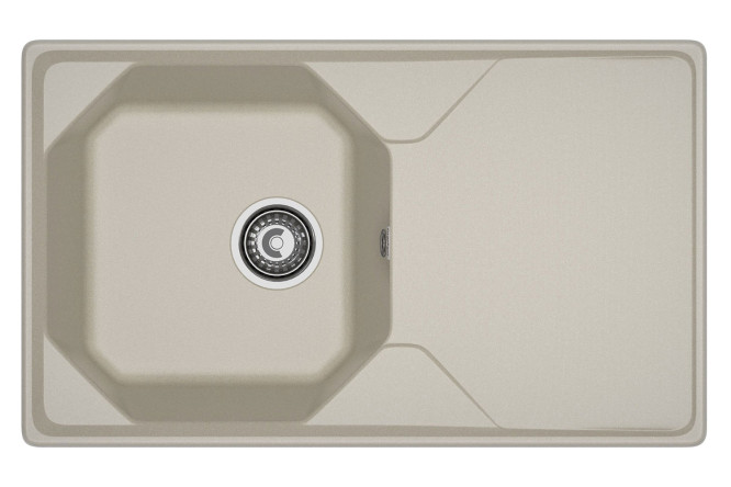 Изображение товара Врезная кухонная мойка с крылом GRANFEST Unique GF-U-840L 84х50х20 см