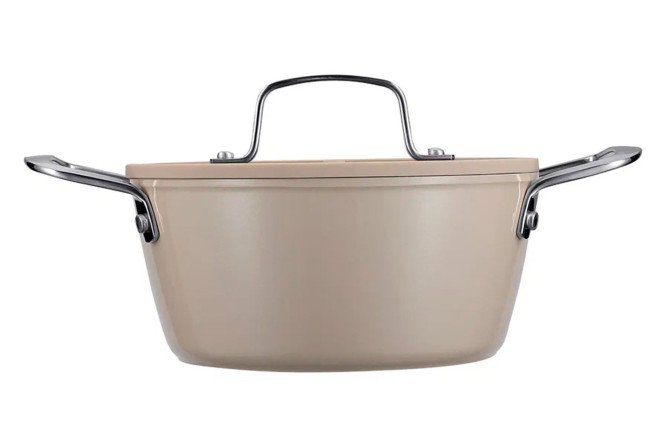 Кастрюля с крышкой REGENT Inox Taup 2.5 л
