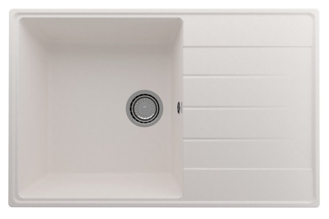 Изображение товара Мойка ULGRAN Quartz Prima 780-01 с крылом 50х78х20 см