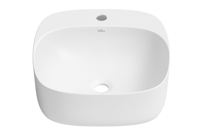 Изображение товара Накладная раковина Ideal 326903000 42х15,5х42 см белый фарфор матовая