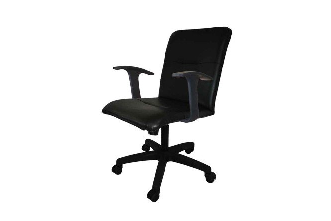 Изображение товара Кресло Samba из искусственной кожи с механизмом качания - надежное и стильное