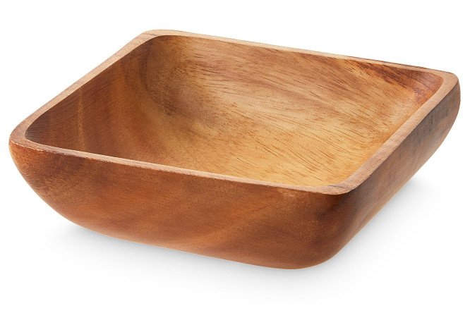 Изображение товара Блюдо HOFF Acacia из массива акации для сервировки 15,2x5x15,2 см
