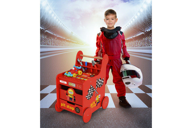 Игровая тележка-каталка кухня Pit Stop