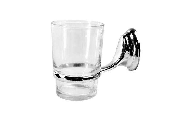 Изображение товара Стакан для зубных щёток настенный АкваЛиния 03.6884 Стекло