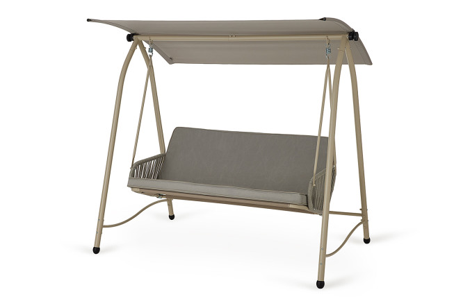 Изображение товара Садовые качели Madeline цвет каркаса серый, тента серый