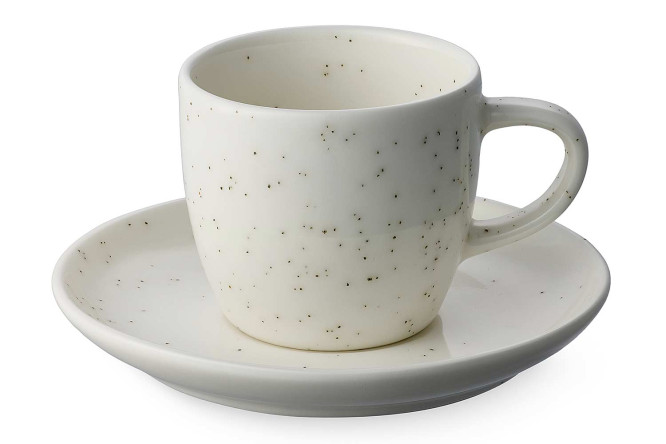 Изображение товара Кофейная пара HOFF Легиеро на 1 персону из фарфора, 2 предмета