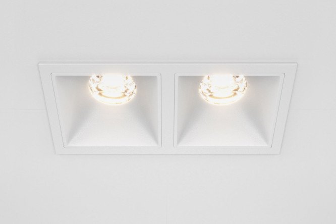 Светильник встраиваемый MAYTONI Downlight Alfa 12.6x5.2x6.5 см, LED
