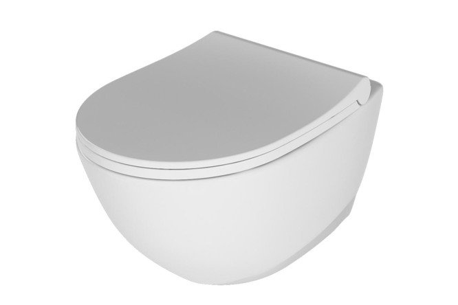 Изображение товара Подвесной унитаз QUARTER BATH Concorde безободковый с системой инсталляции