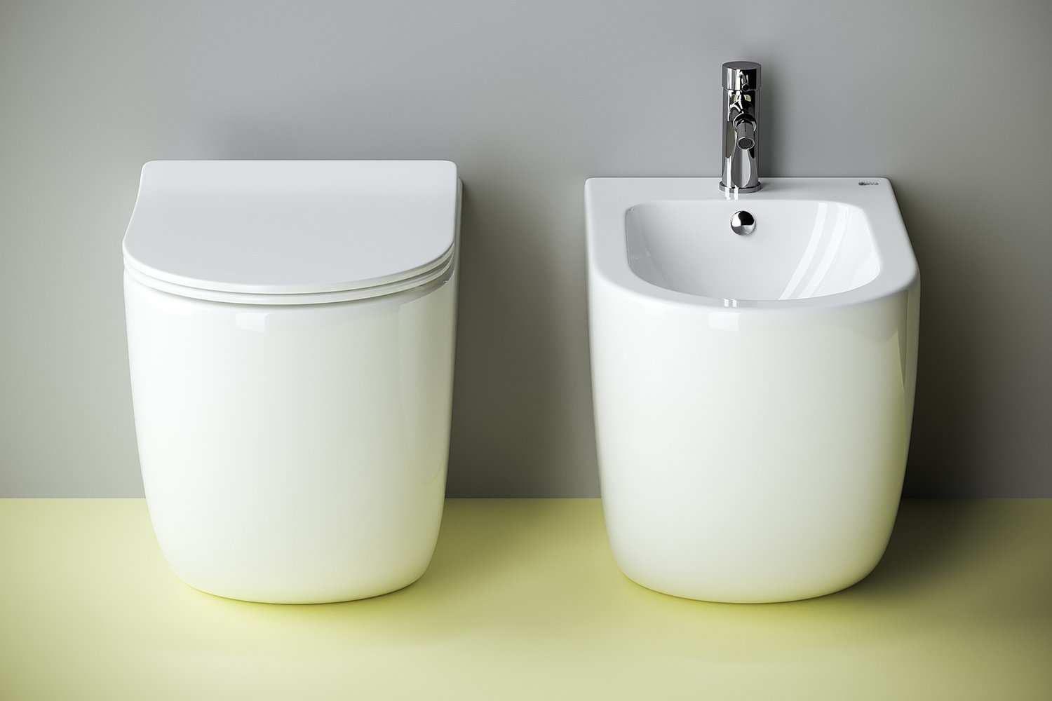 Унитаз напольный CERAMICANOVA Metropol Rimless 36х41х57 см