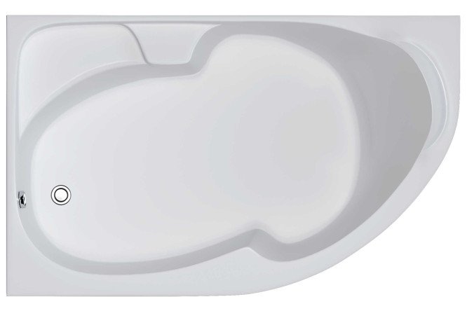 Изображение товара Ванна пристенная 1Marka Diana L Стандарт 2+ 160x100 см