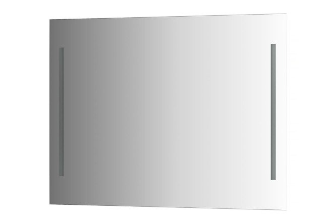 Изображение товара Зеркало настенное EVOFORM Ledline с 2 LED-светильниками 100x75 см