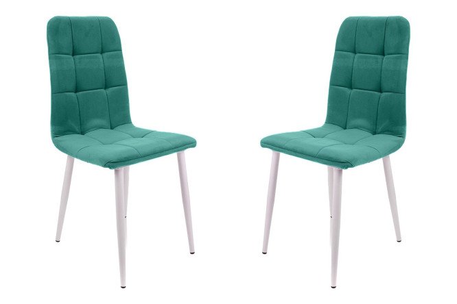 Изображение товара Комплект стульев Леон Классика 43х86х41 см вельвет сталь