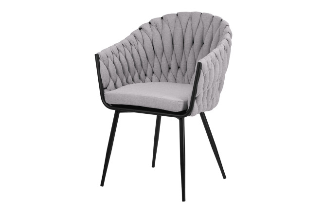 Изображение товара Обеденный стул DOBRIN Matilda 62х86х56 см рогожка металл