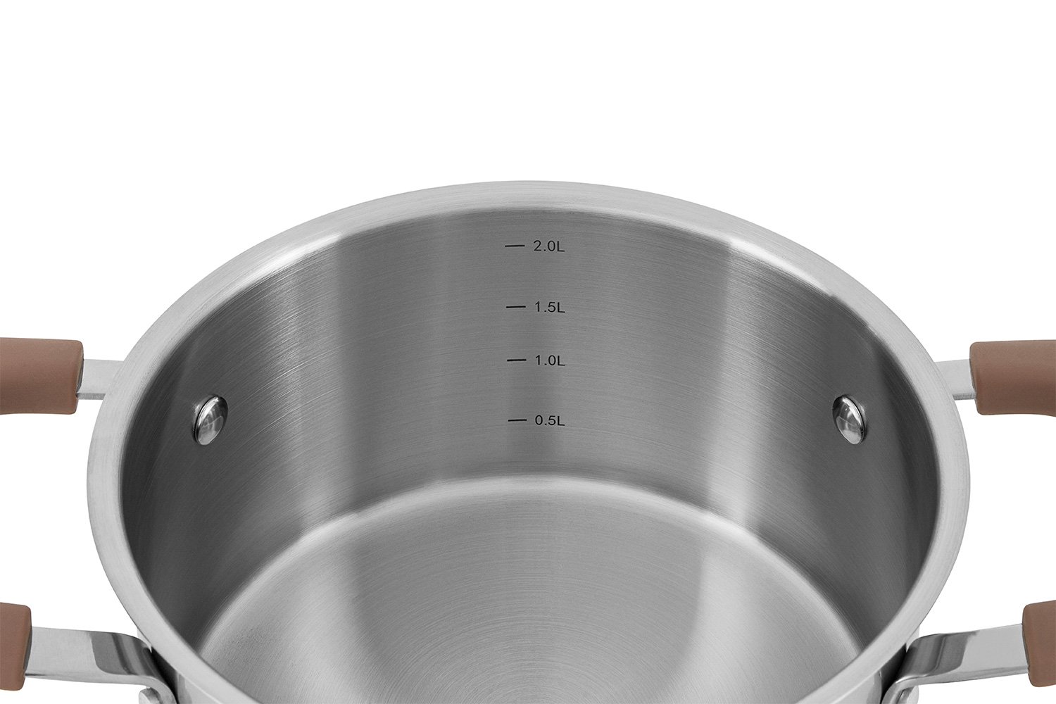 Кастрюля с крышкой VANHOPPER Elegant 2.4 л