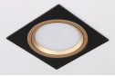 Светильник встраиваемый AMBRELLA LIGHT Techno Spot 1 м², 11.5x2.3x11.5 см, GX53