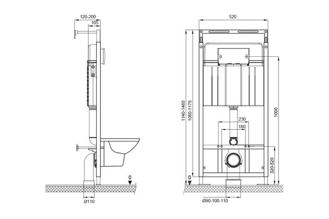 Фото 4 Инсталляция BETTOSERB Sava slim superior SES40006466