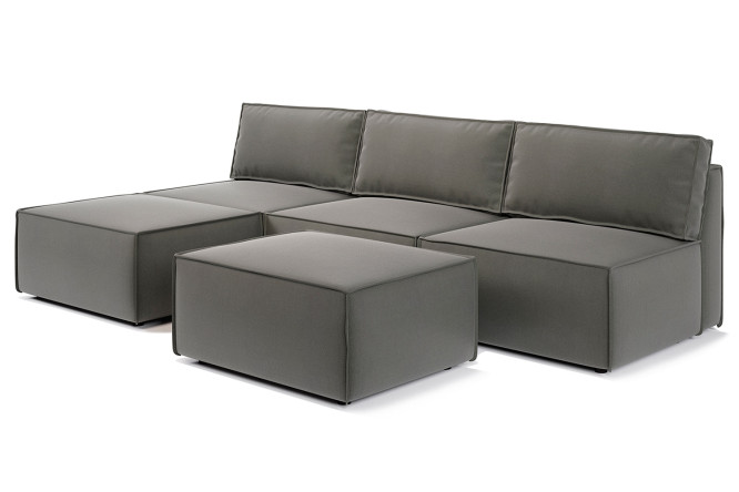 Изображение товара Угловой модульный диван Шарм 25 для стильных интерьеров и уюта