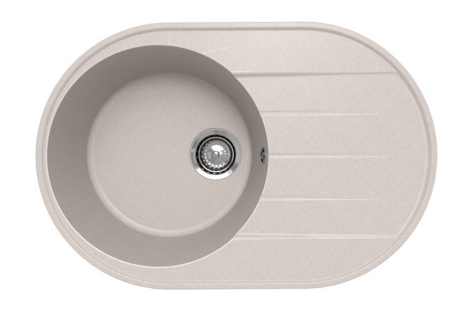 Изображение товара Мойка врезная Nora 750-10 с крылом 75х50х20 см кварцевый композит