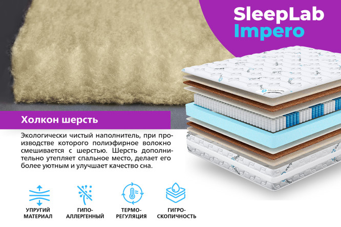 Матрас SLEEPLAB Shine 120х200 см