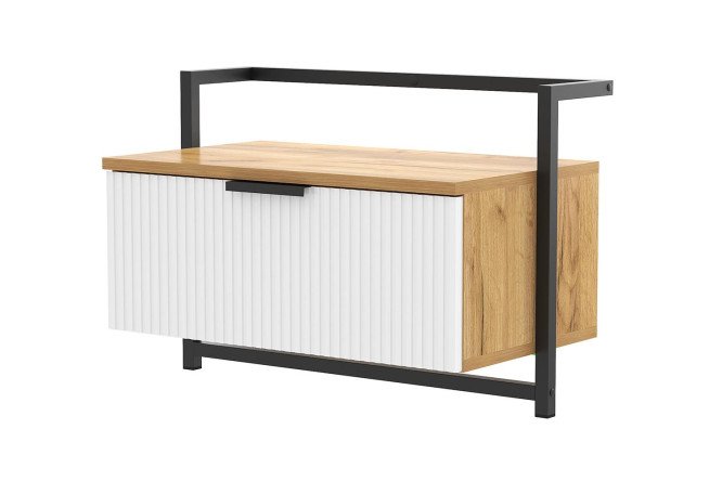 Изображение товара Навесная тумба Лофт для спальни стильная мебель с нагрузками