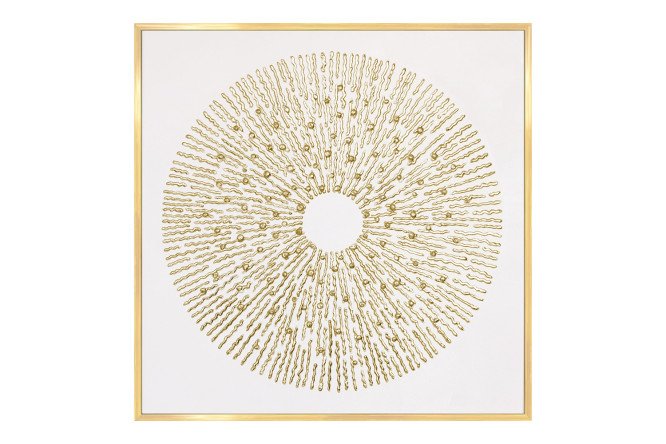 Изображение товара Репродукция в раме Ритм солнца 73х73 см