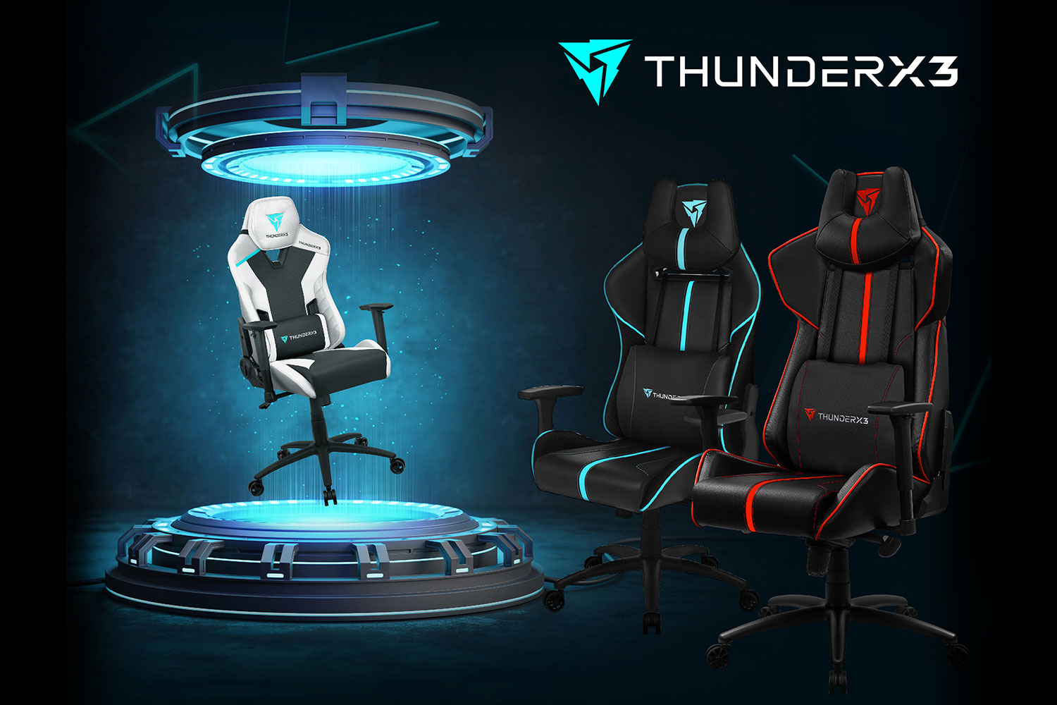 Игровой стул thunder x3