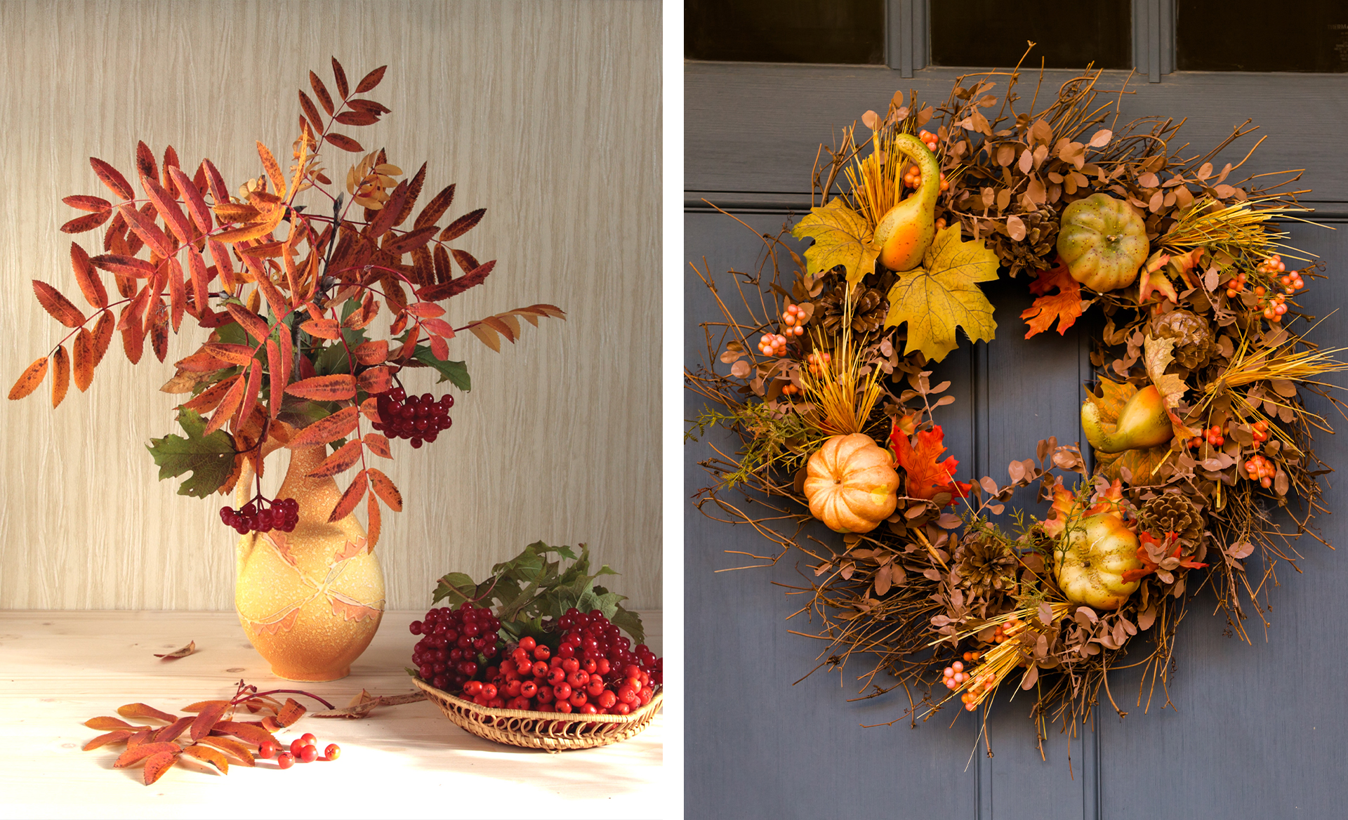 Осенний декор своими руками: ТОП — 10 идей с фото